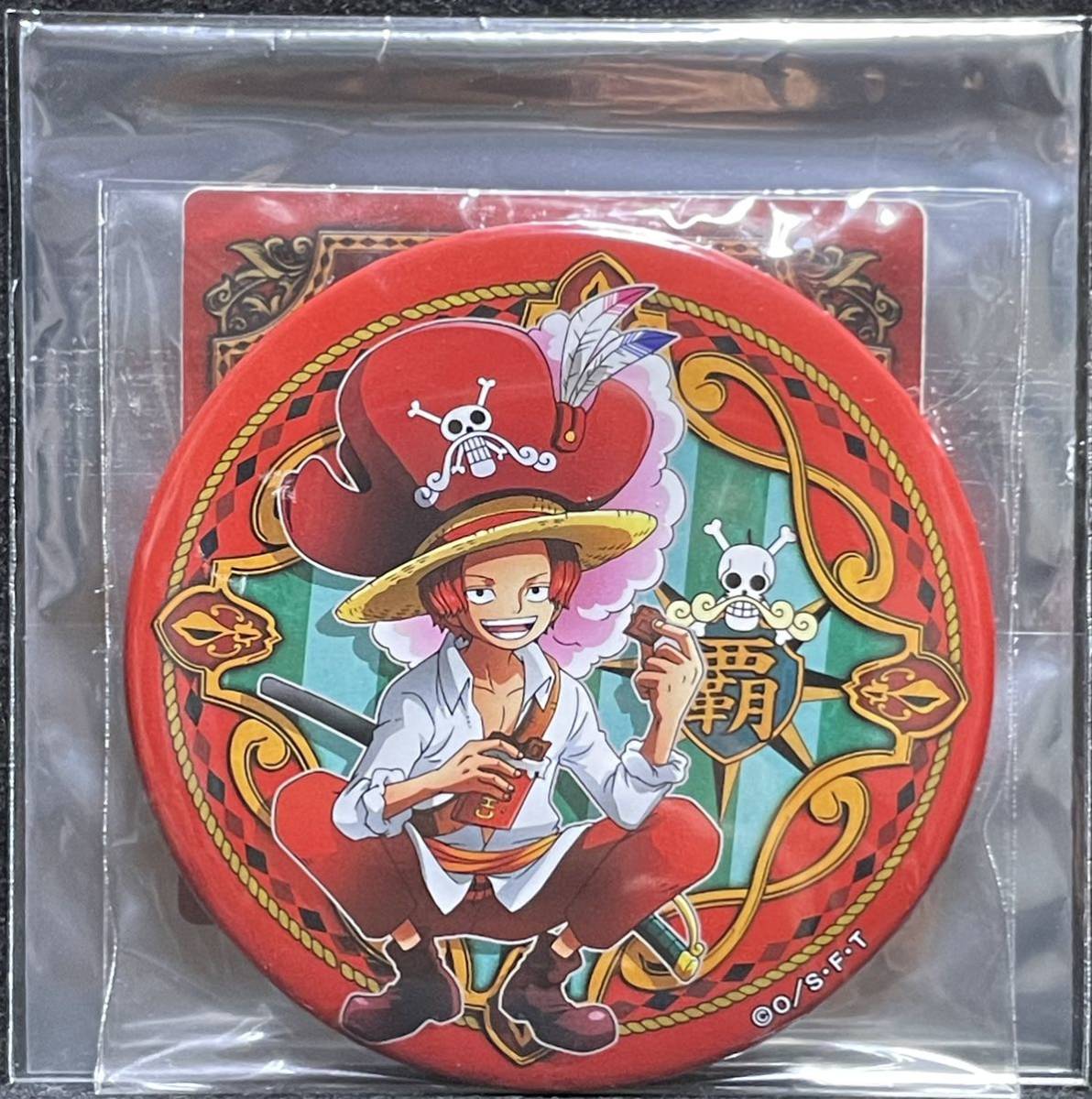 【未使用品】 ワンピース 缶バッジ LEGEND レジェンド 伝説 麦わらストア 麦スト 輩缶バッジ 缶バッチ シャンクス ラスト1