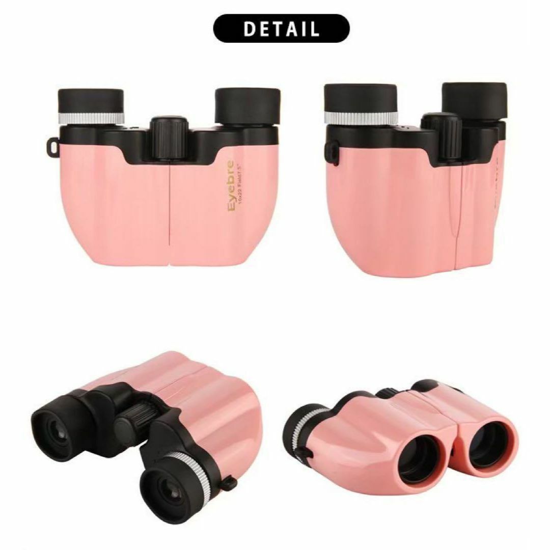 * Live three war .* compact binoculars super light weight 10 times pink [109]U1211