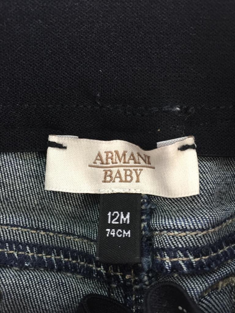 【送料込】ARMANI BABY　アルマーニベビー　ジーンズ　ネイビー　50～70cm/n470358_画像5