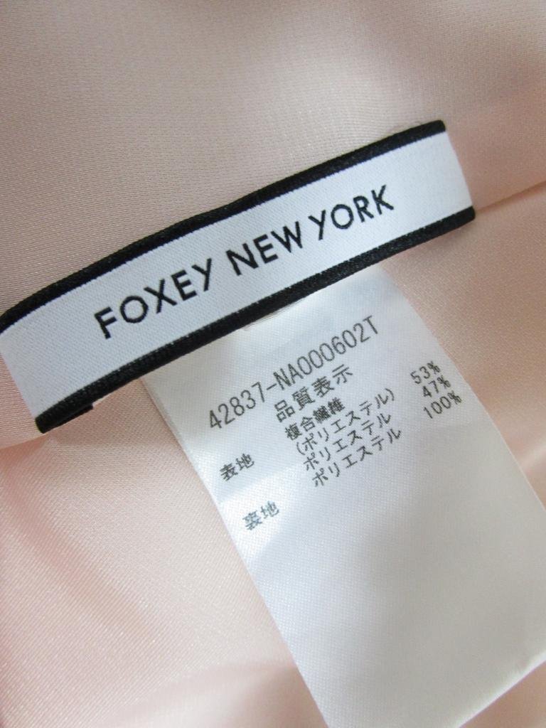 【送料込】2022年製☆FOXEY NEW YORK　フォクシーニューヨーク　ワンピース　ピンク　Sサイズ/n955595_画像6