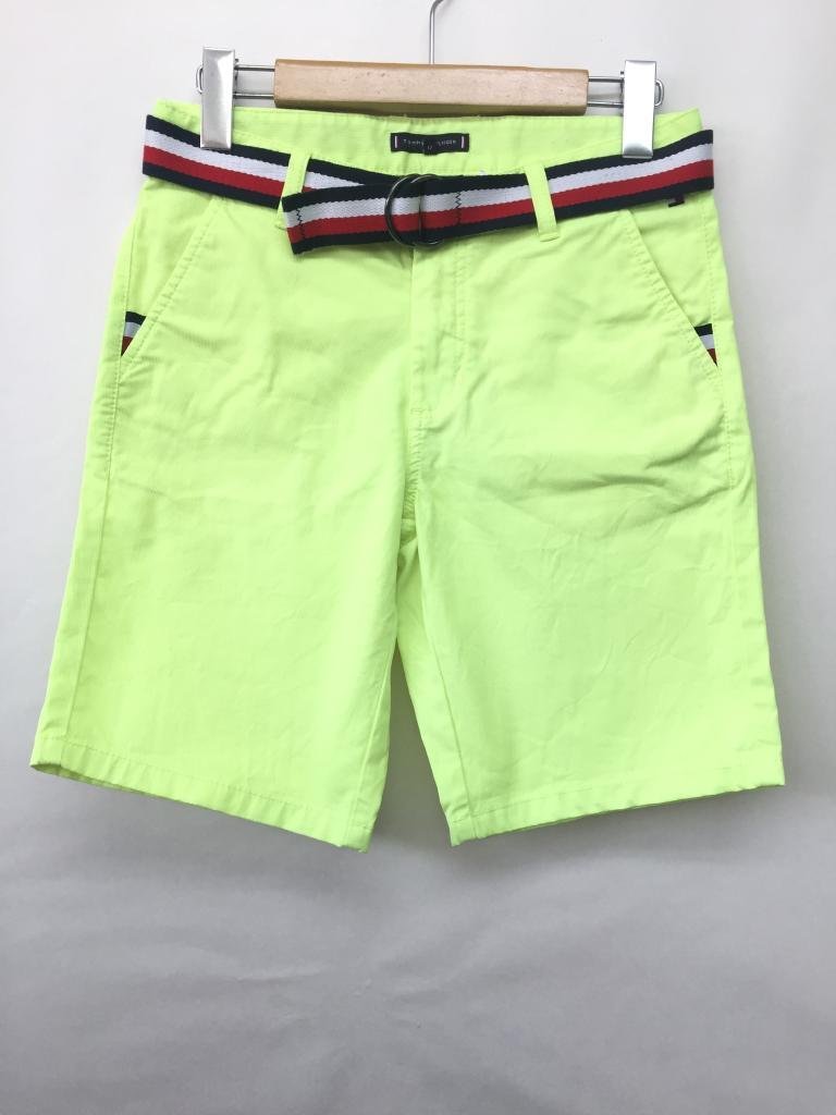 【送料込】[キッズ/子供服]　TOMMY HILFIGER　トミーヒルフィガー　ショートパンツ　150cm　黄イエロー　綿・ポリエステル　男の子/n471203_画像1