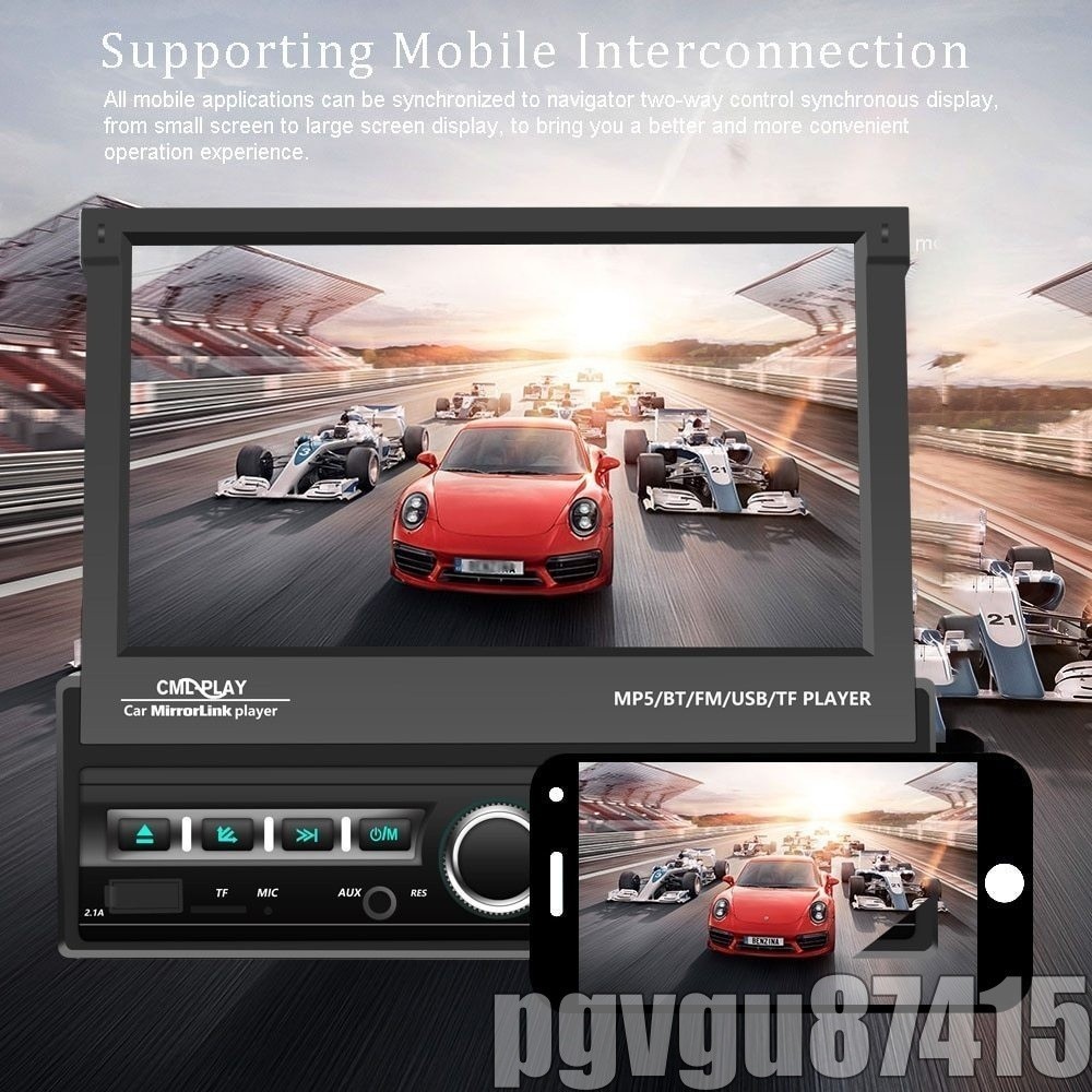  special price *1DIN7 inch in-dash CD DVD player Bluetooth telephone music is possible to reproduce radio USBSD animation music back camera automatic change . external Input/output 