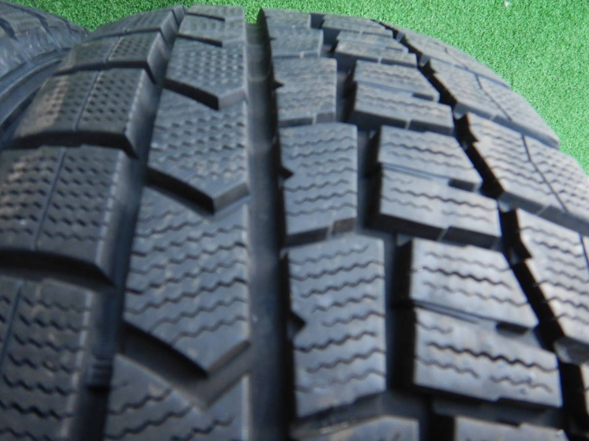 ★DUNLOP WINTERMAXX WM02 スタッドレス★215/60R17 96Q 残り溝:8部山 2019年製 4本 MADE IN JAPAN_画像5