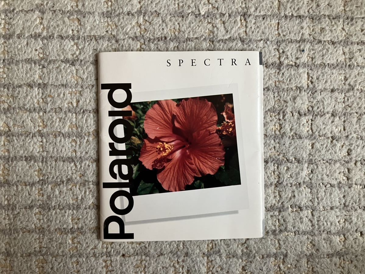☆美品 ポラロイドカメラ スペクトラ インスタントカメラ Polaroid Spectra 専用バック付 ☆の画像7