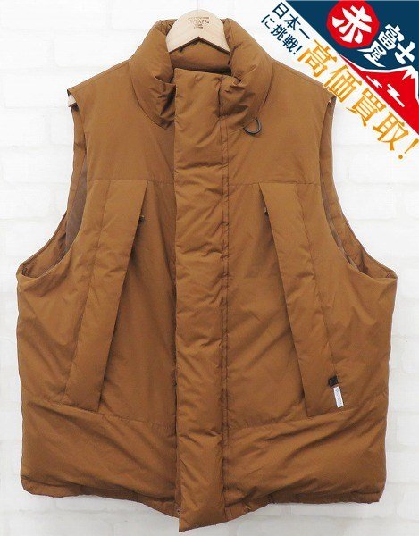 3J3040/DAIWA PIER39 GORE-TEX INFINIUM FIELD DOWN VEST BW-18022W ダイワピア ゴアテックス ダウンベスト