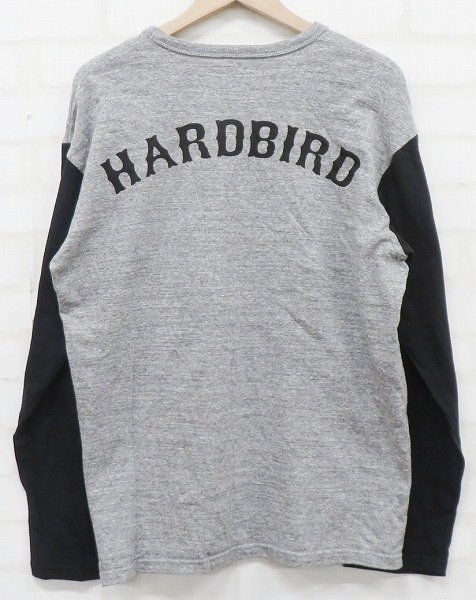 7T8540/HARD BIRD ツートン ロングスリーブTシャツ HB-TLCL-003 ハードバード 長袖Tシャツの画像2