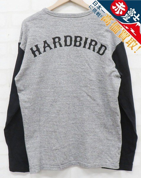 7T8540/HARD BIRD ツートン ロングスリーブTシャツ HB-TLCL-003 ハードバード 長袖Tシャツの画像1