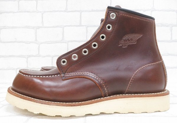 2S7072/未使用品 レッドウィング 8858 セッターブーツ ホーウィンクロムエクセルレザー 2005足限定 REDWING_画像3