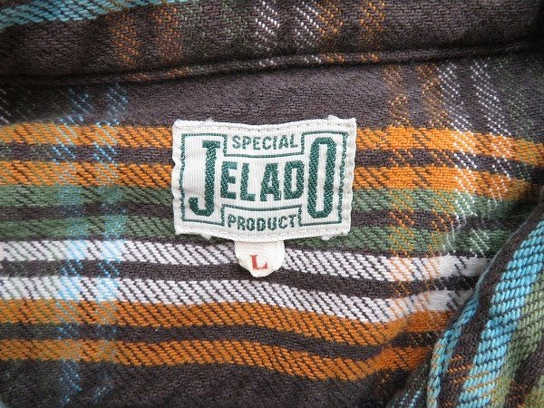 7T8011/JELADO ヘビーネルシャツ ジェラード_画像4
