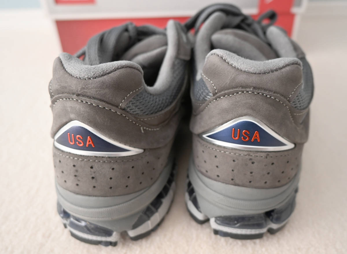 希少MADE IN USA ニューバランス MR2002CU 28.0cm US10 New Balance グレー 2010年発売 オリジナル 新品未使用の画像5