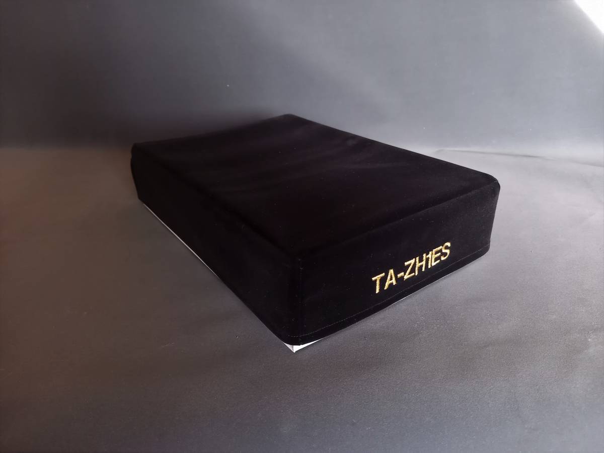SONY TA-ZH1ES専用　高級オーディオカバー　ベルベット・スエード製　オーダーメイド仕様_通常サイズの刺繍サンプル