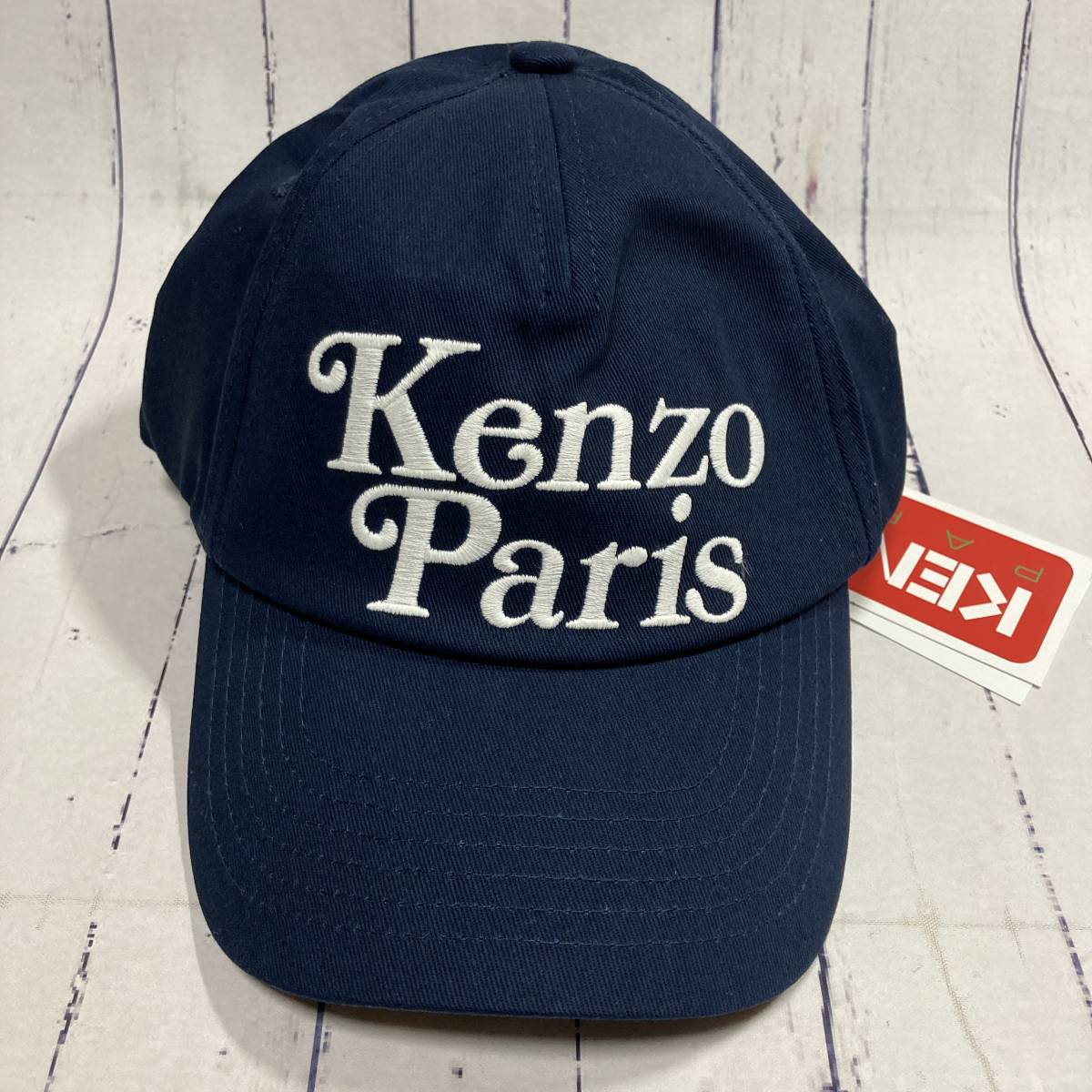 【KENZO × VERDY】24SS コットンキャップ ネイビー/頭囲調整可/ヴェルディ/ケンゾー/NIGO/コラボ/_画像5