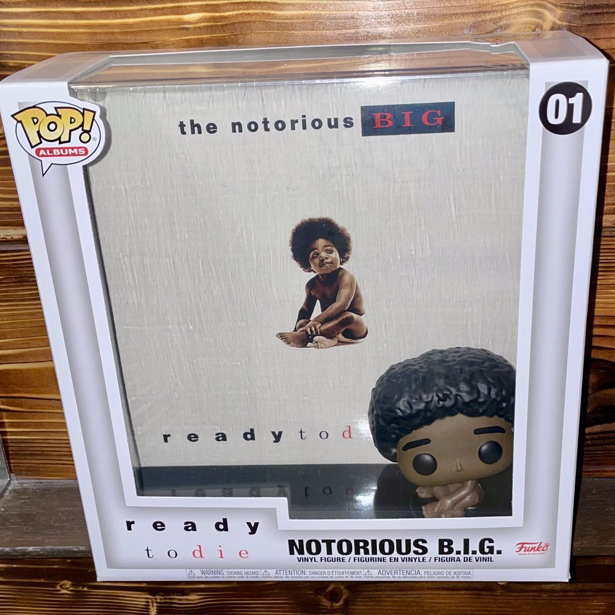 【未開封】 FUNKO POP! ALBUMS Biggie Smalls ビギー フィギュア The Notrious B.I.G Ready to die アルバム レア_画像1