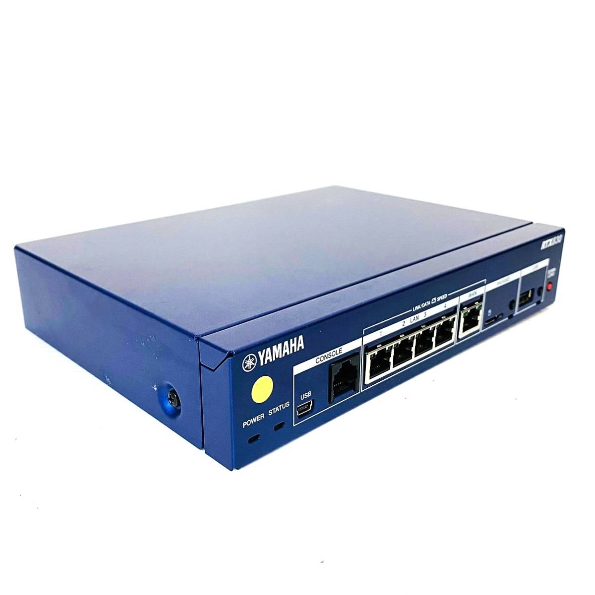 863【通電OK】YAMAHA RTX830 ギガアクセス VPN ルーター 小規模拠点向け マルチポイントトンネル LANマップ ネットワーク 通信 機器 ヤマハ_画像4