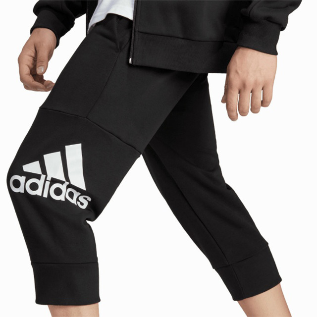 【新品】XLサイズ adidas アディダス エッセンシャルズ スウェットパンツ 3/4パンツ 7分丈 HA4350 ブラック メンズ_画像4