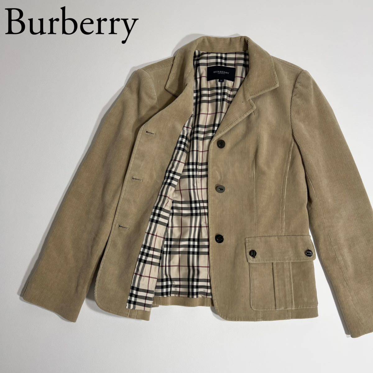 BURBERRY LONDON バーバリーロンドン コーデュロイジャケット アウター