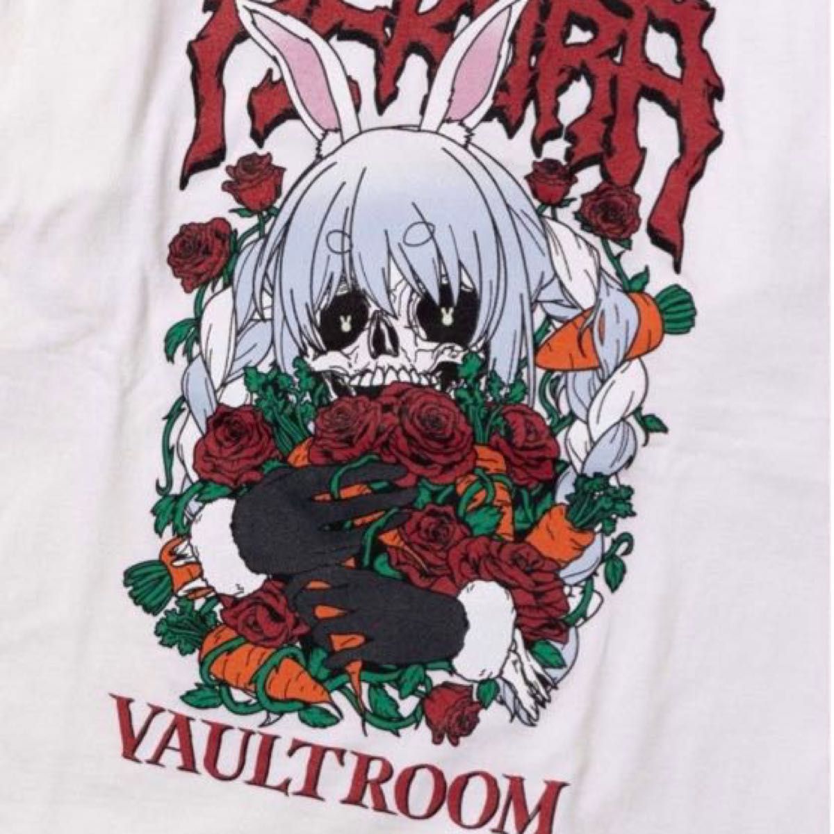 Lサイズ vaultroom SKULL PEKORA Tシャツ兎田ぺこら|Yahoo Lサイズ vaultroom SKULL PEKORA Tシャツ兎田ぺこら|Yahoo