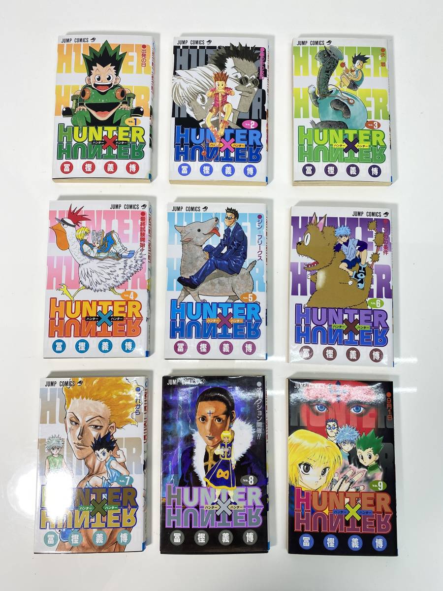 43a 100 HUNTER×HUNTER ハンターハンター/冨樫義博 37巻 全巻 完結 ジャンプ・コミックス コミック 漫画 ※現状品_画像3