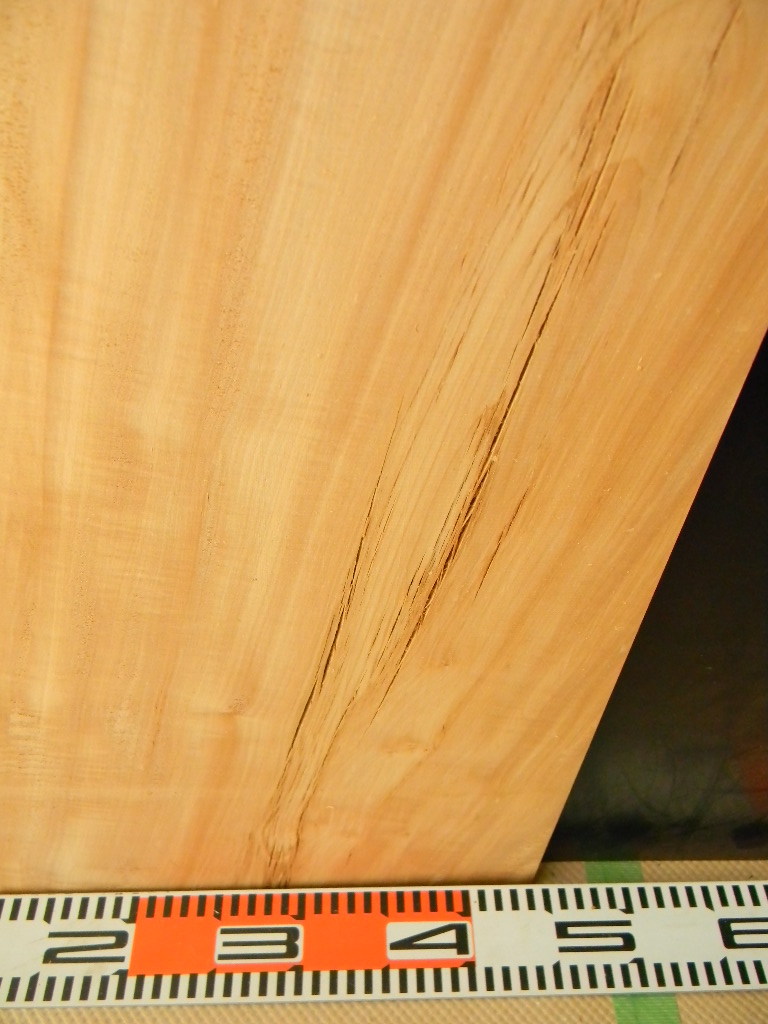 e3112109●89.7cm×43.3cm×1.4cm 橡☆無垢板１枚板 木材 板 DIY 板材 天板 棚板 テーブル 看板 花台など種類豊富！_画像9
