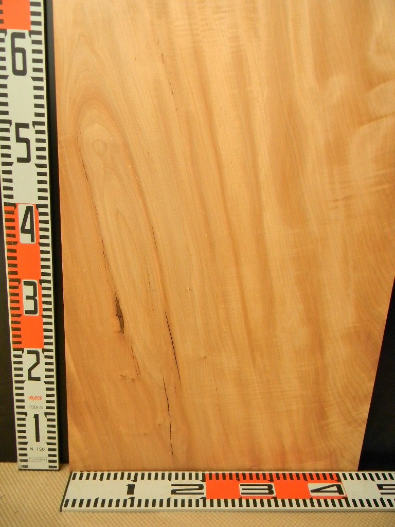 e3112109●89.7cm×43.3cm×1.4cm 橡☆無垢板１枚板 木材 板 DIY 板材 天板 棚板 テーブル 看板 花台など種類豊富！_画像5