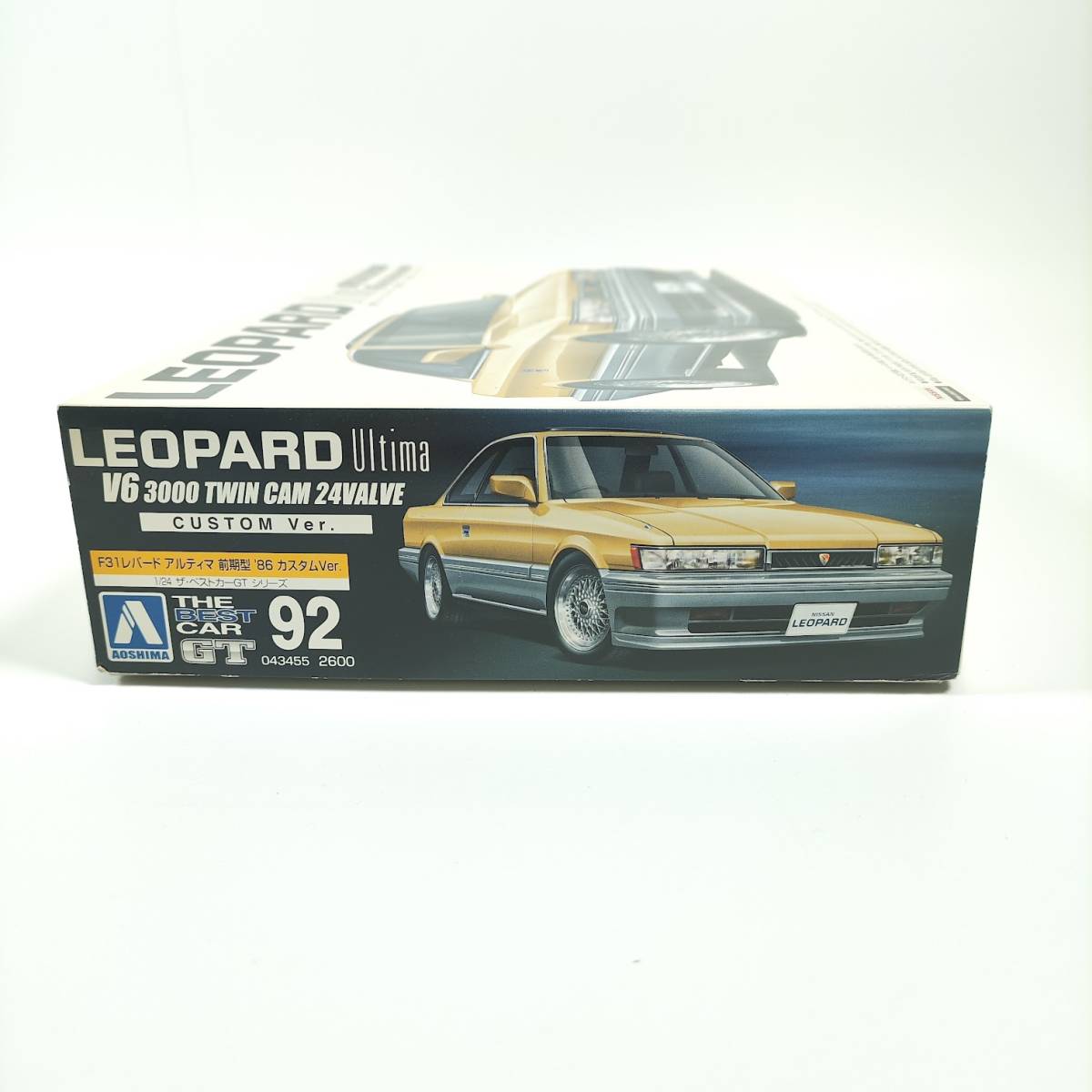 1円〜 ☆未組立☆ アオシマ 1/24 日産 F31 レパード アルティマ 前期型 '86 カスタムVer NISSAN LEOPARD Ultima V6 3000 AOSHIMA _画像7