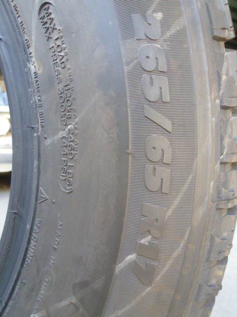 新車外し　265/65R17　ラジアルタイヤ４本セット　MICHELIN_画像4