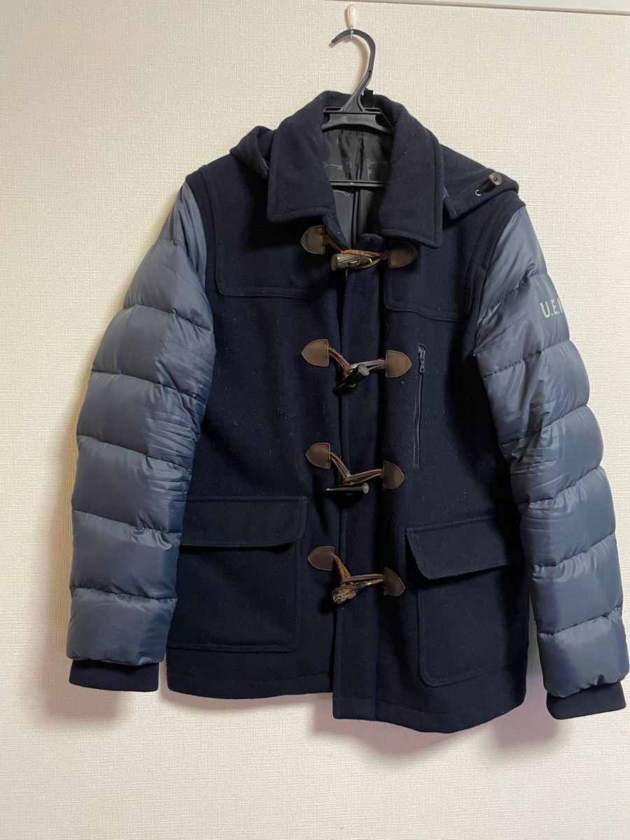 uniform experiment ダッフルコート メルトン レザー藤原ヒロシ uniform experiment ダッフルコート メルトン レザー藤原ヒロシ