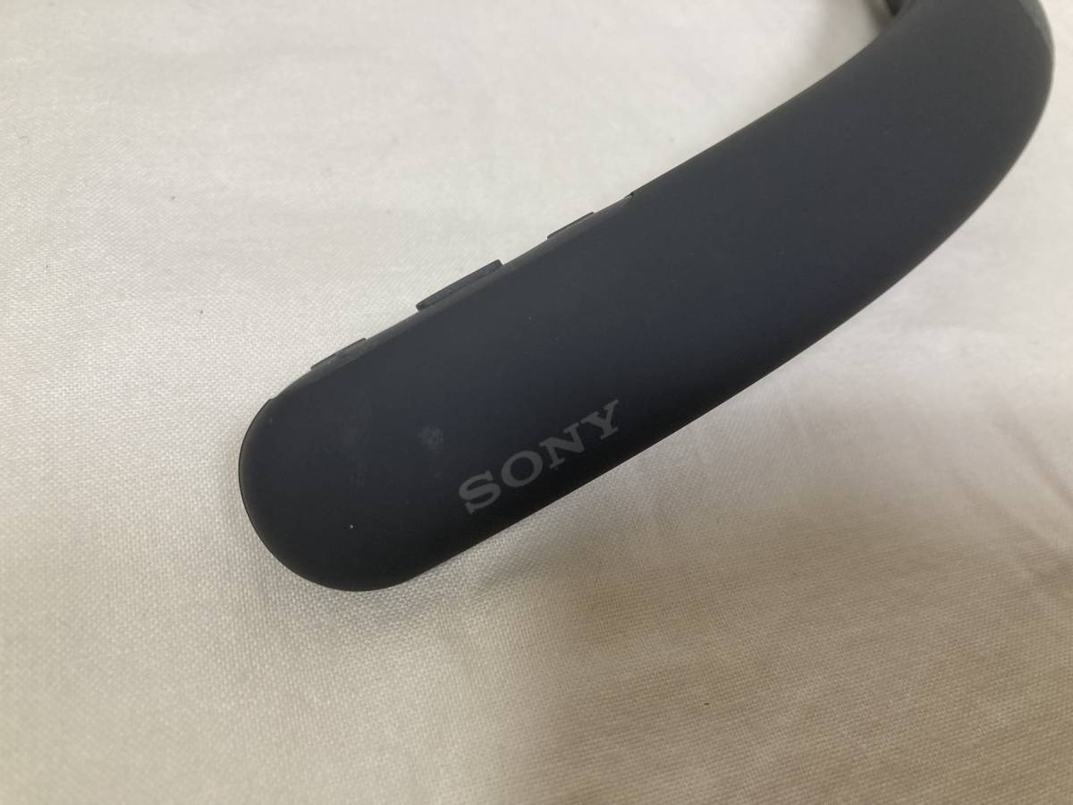 展示品★SRS-NB10 H/SONY ソニー/ワイヤレスネックバンドスピーカー/チャコールグレー_キズがあります。