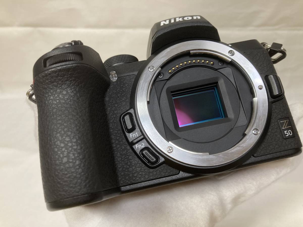 【シャッター回数 799回】展示品★Nikon ニコン Z50 ダブルズームキット/DX16-50＋DX50-250/保証あり_画像4