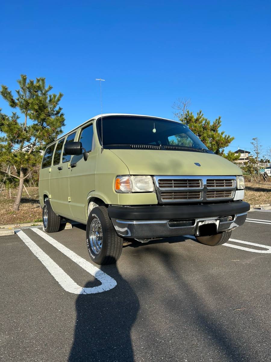 Dodge RAM VAN 1ナンバー　ダッジ　ラム　バン　ショーティ　値下げ　リサイ込み_画像2