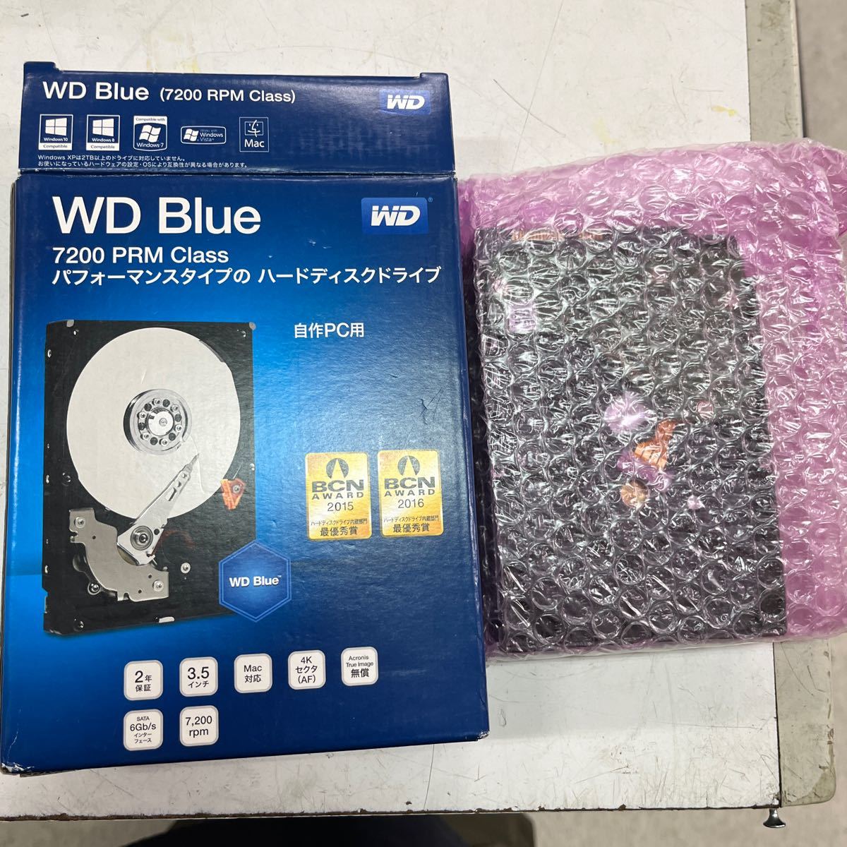 WD blue wd10ezex ハードデスクドライブ_画像1