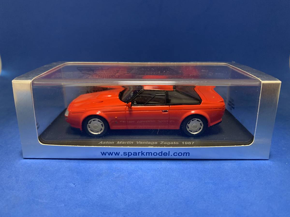 ◆◆絶版 1/43◆◆ Spark Aston Martin Vantage アストンマーチン ヴァンテージ　ZAGATO 1987 新品 ＜2308-83＞_画像5