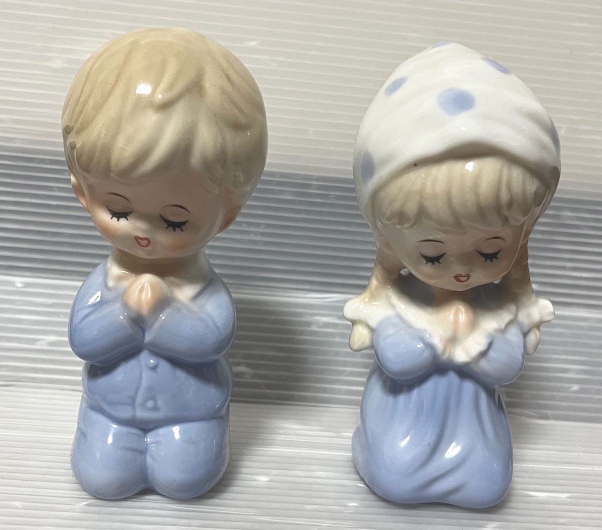 トラピスチヌ天使園　天使　 置物 陶器 人形 レトロ アンティーク 陶器人形　セット