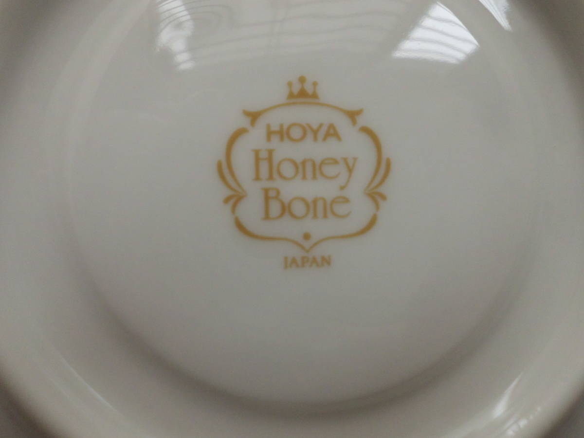 6007■■　　新品！HOYA(Honey)カップ＆ソーサー5客セット(絵柄違い）（日本製）■■_画像8