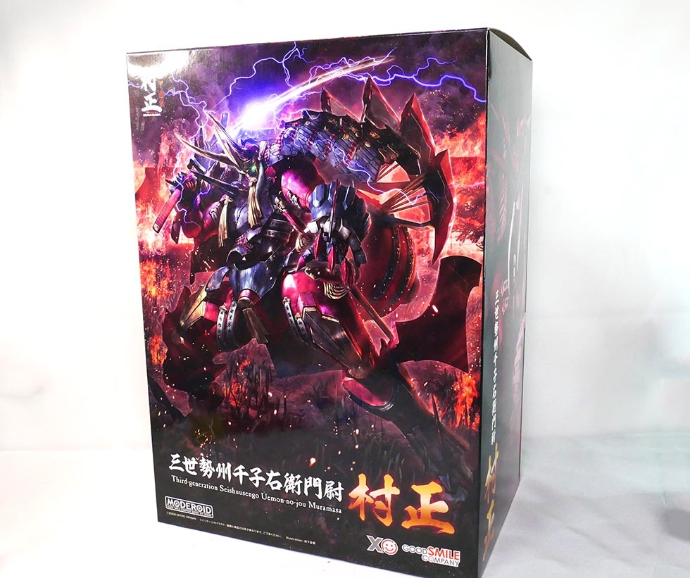 【塗装済み完成品】MODEROID 装甲悪鬼村正 -FullMetalDaemon MURAMASA- 三世勢州千子右衛門尉村正 モデロイド グッドスマイルカンパニー_画像6