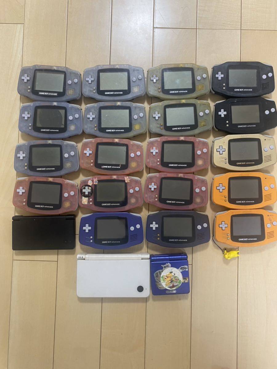 Nintendo ゲームボーイアドバンスGAMEBOYADVANCE SP 3DS 3DSLL ジャンク品22点_画像1