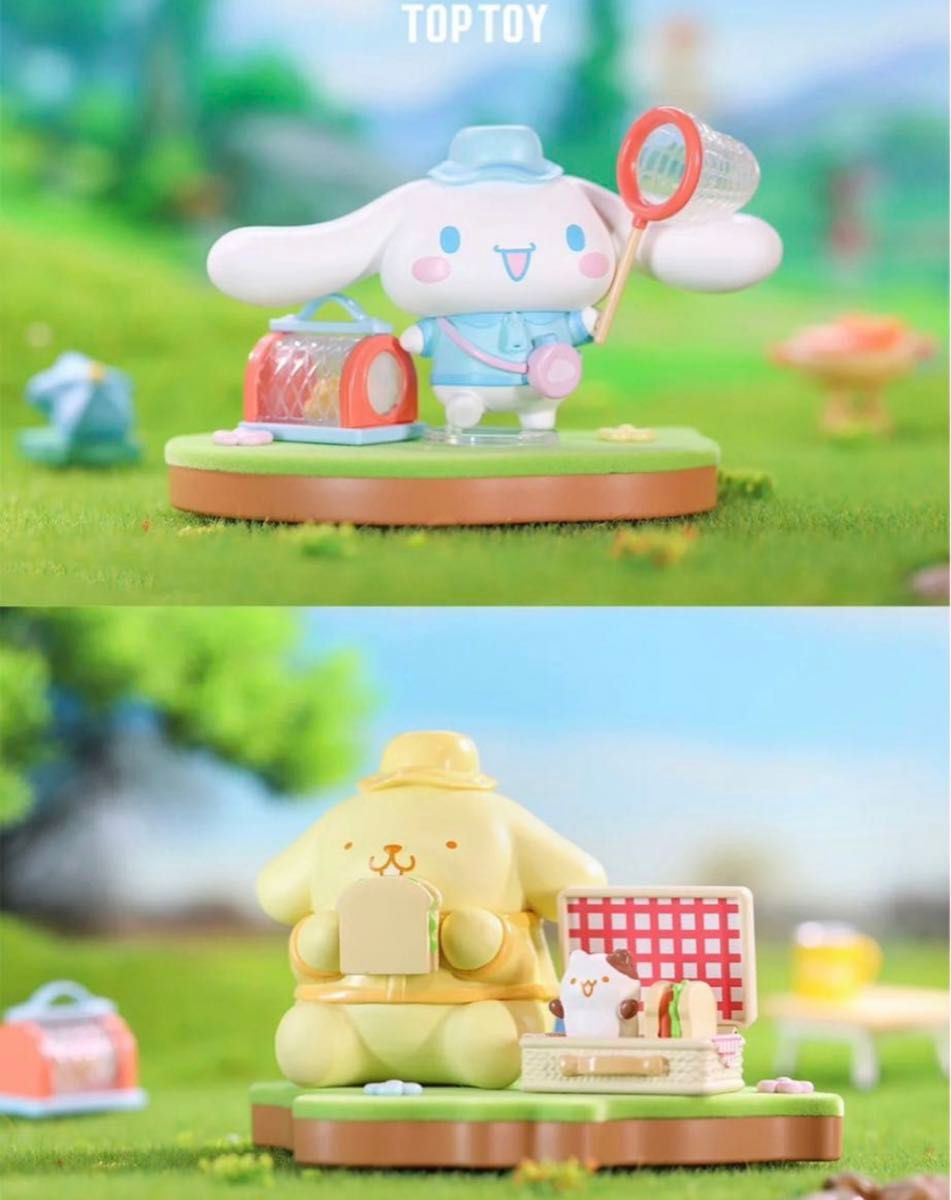 TOPTOY 海外限定 サンリオ 夏のピクニック フィギュア6個入り TOPTOY 海外限定 サンリオ 夏のピクニック フィギュア6個入り