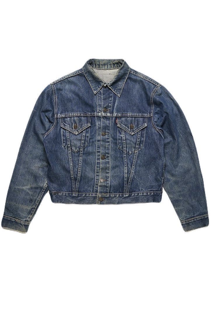 1960年代 リーバイス 557 デニムジャケット 557XX サイズ46 LEVI’S Gジャン ヴィンテージ ビンテージ BIGE 古着_画像1