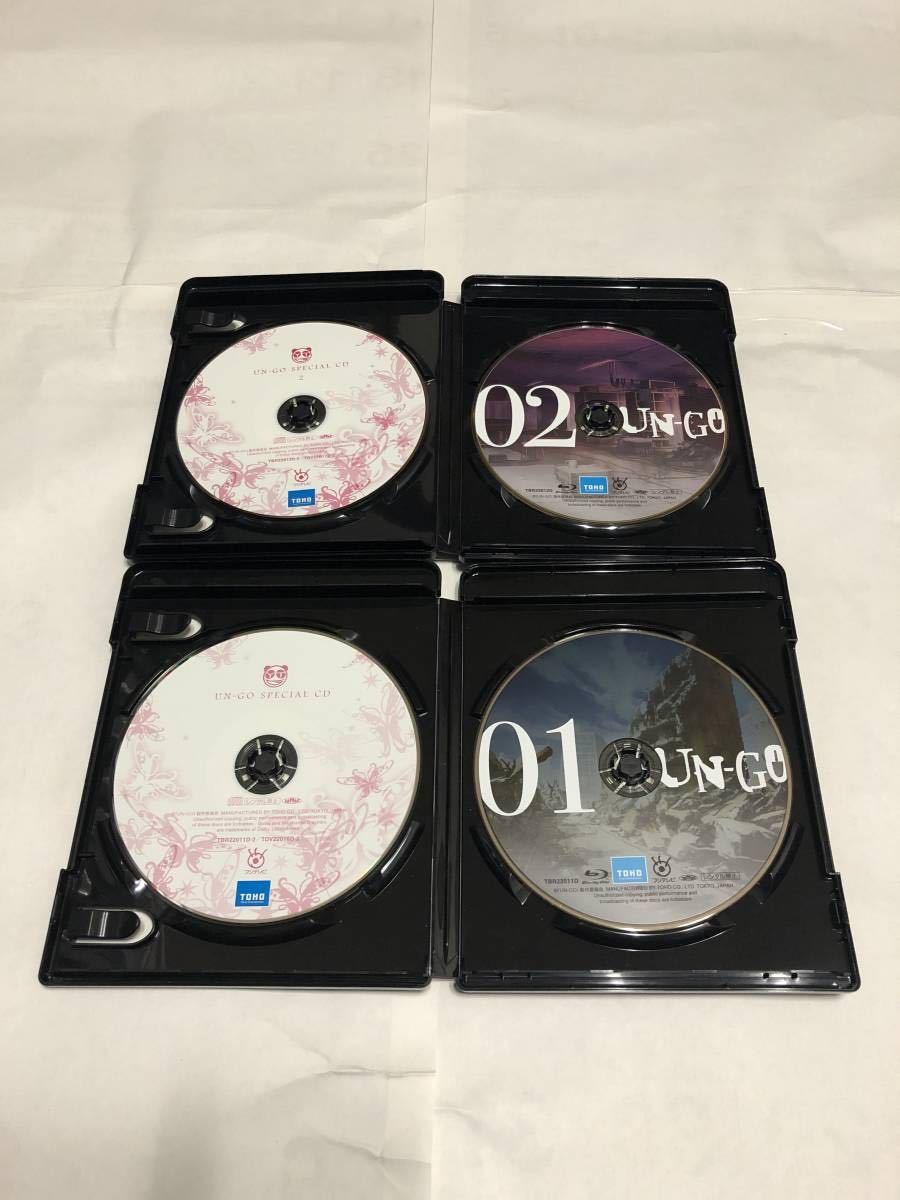 UN-GO Blu-ray全4巻セット(初回限定生産版)(全巻国内正規品セル版) 中古_画像6