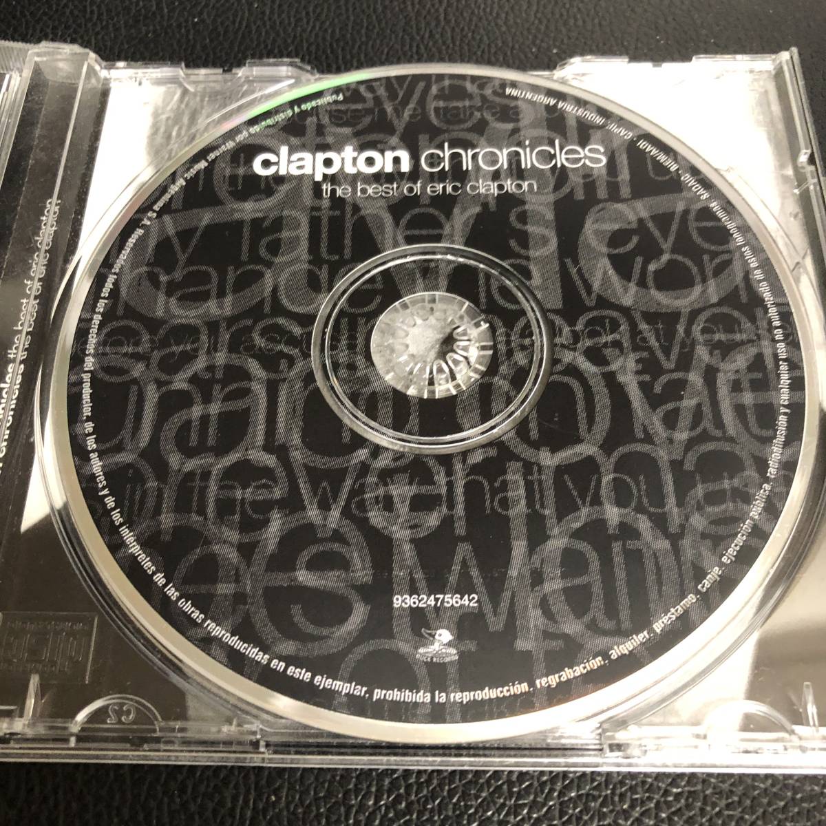 《中古》 音楽CD 「Clapton Chronicles: The Best of Eric Clapton」 ケースに欠けあり エリック・クラプトン ベストアルバム 洋楽_画像6