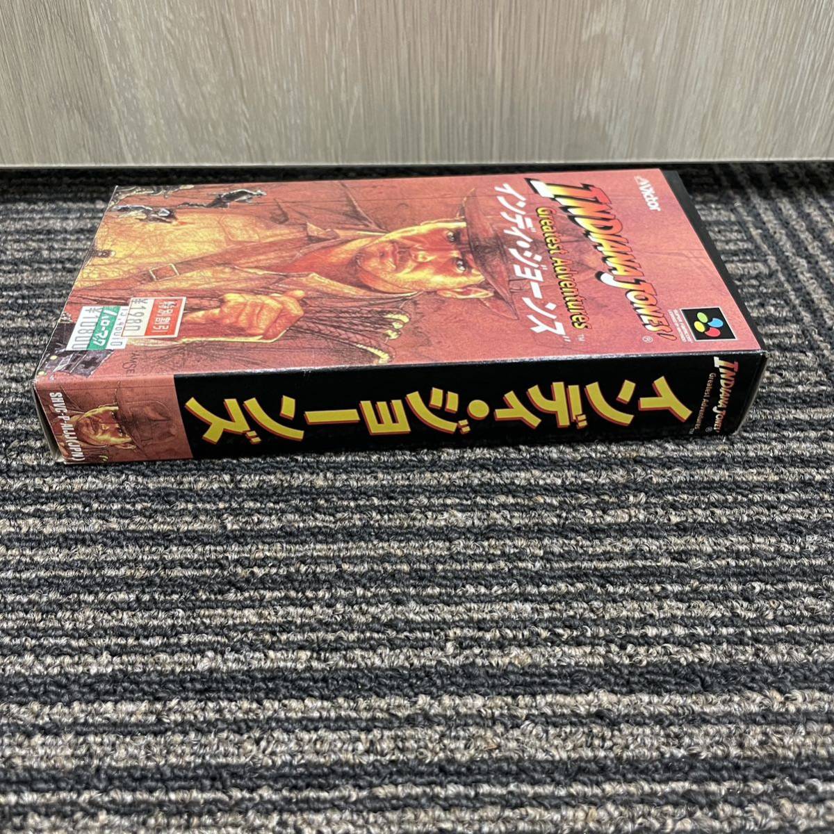 1円〜★ 未使用 SUPER FAMICOM INDIANA JONES' Greatest Adventures スーパーファミコン インディ・ジョーンズ_画像4