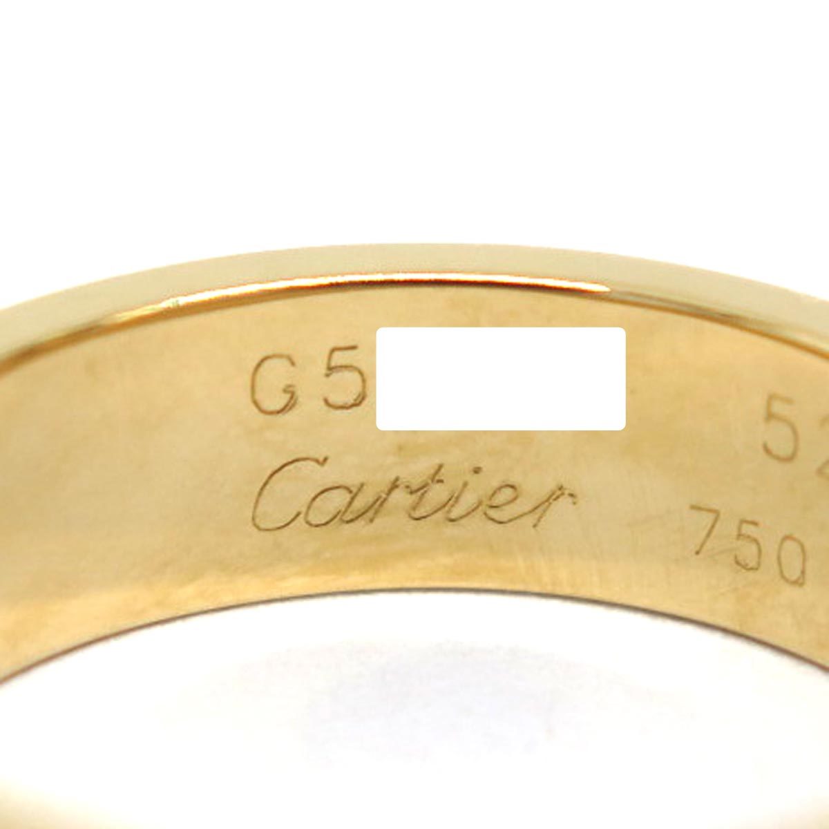 【中古】Cartier カルティエ K18YG ラブ リング 11.5号 レディース ry_カルティエリング