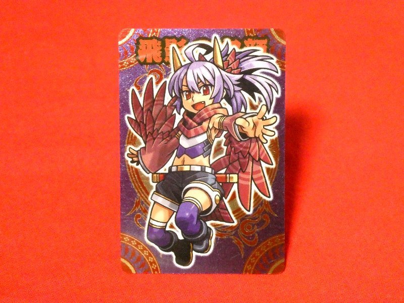 神羅万象チョコ　shinrabansho Chocolate 2015年　TradingCard　キラカードトレカ　飛影の夕顔　一鬼021　SR_画像1