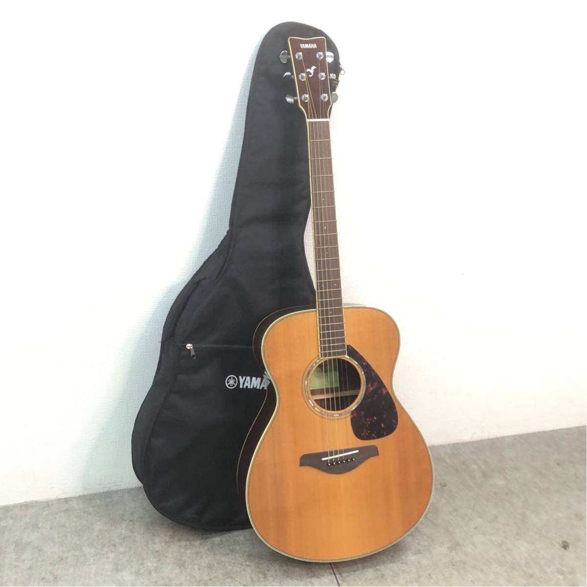 □YAMAHA ヤマハ アコースティックギター FS830 ソフトケース 取扱説明書 付き アコギ 楽器 弦楽器 ギター 6弦 HPM200145 □23122502_画像1