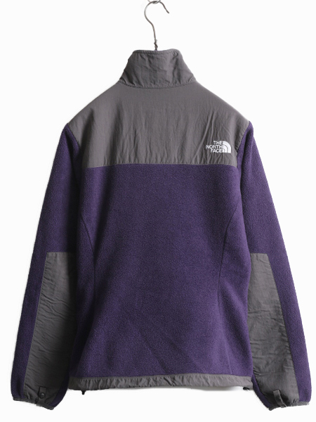 ノースフェイス デナリ ジャケット レディース S 古着 The North Face DENALI アウトドア フリース ナイロン ブルゾン ジャンパー 2トーン_画像6