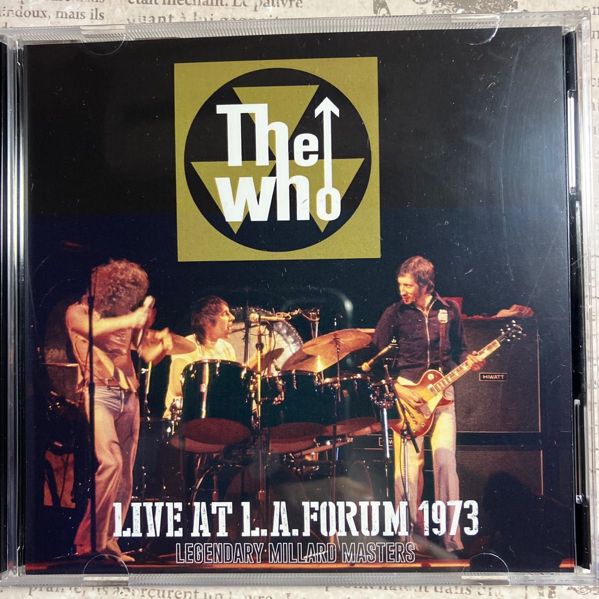 THE  WHO LIVE AT L.A.FORUM 1973 CD