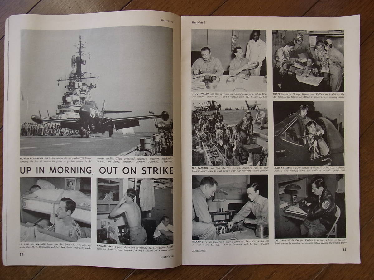 朝鮮戦争時代の米海軍航空隊の機関誌Naval Aviation News 1949年2月号_画像6