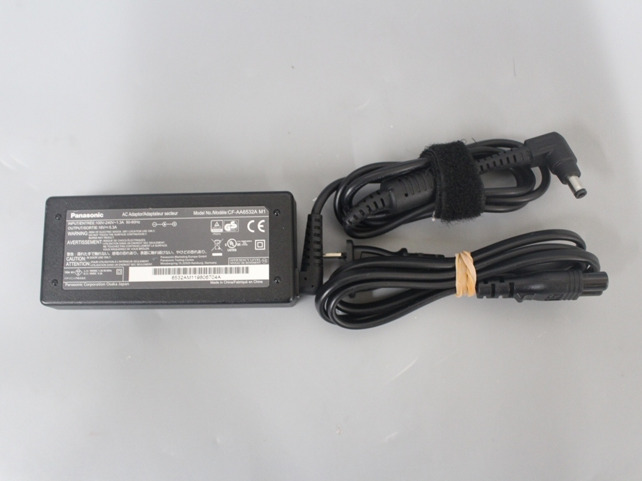 ●中古良品 純正品 Panasonic Let's note ACアダプター CF-AA6532A M1 16V 5.3A CF-LV/SV用 複数在庫あり_画像2