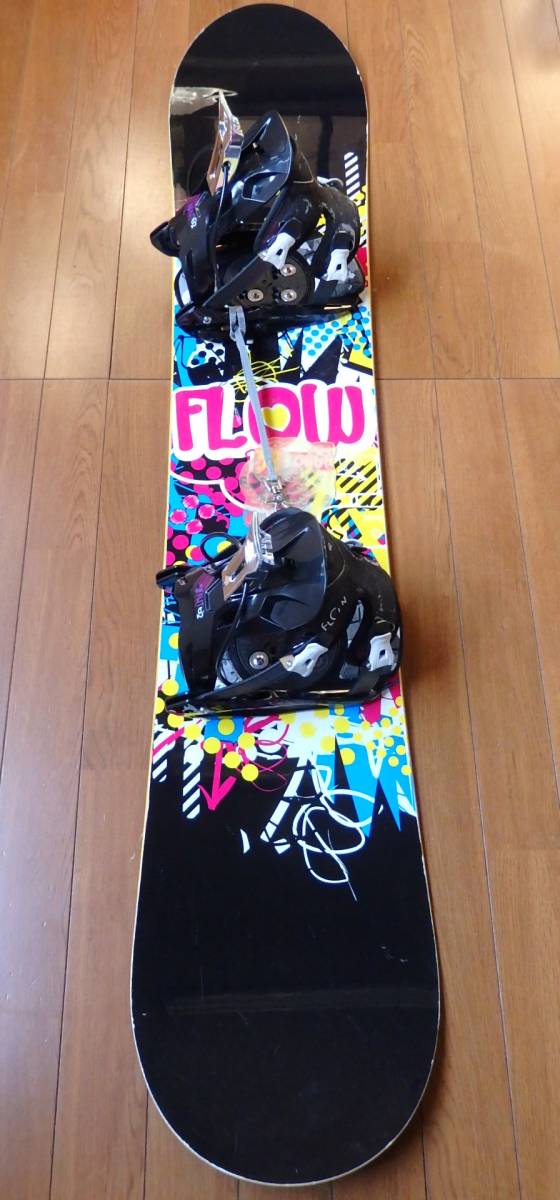 FLOW,ELAN　板138ｃｍ、ブーツ24.0ｃｍ　３点セット_画像2