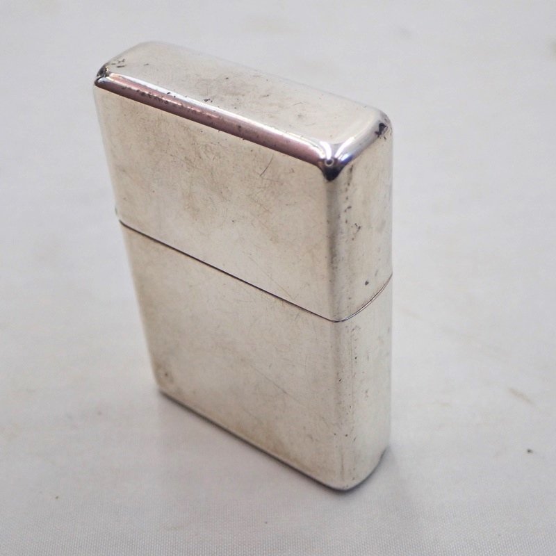 ジッポー オイルライター スターリングシルバー STERLING SV925 2000年製 火花OK Zippo 1円スタート_画像4